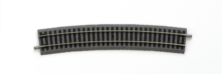 PIKO 55419 - H0 - Gebogenes Gleis mit Bettung R9 908 mm